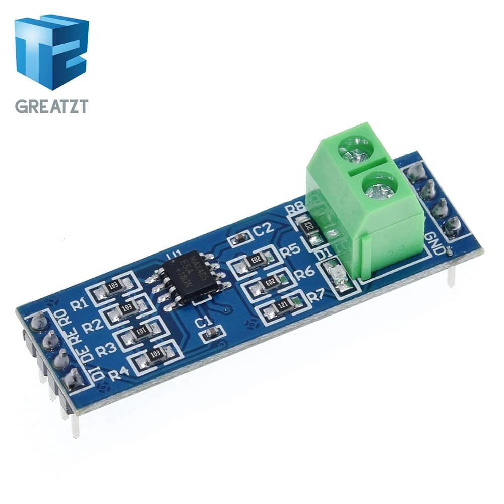 1/5PCS MAX485 Module RS-485 TTL Turn To RS485 MAX485CSA Converter Module For Arduino Microcontroller MCU Development Accessories
