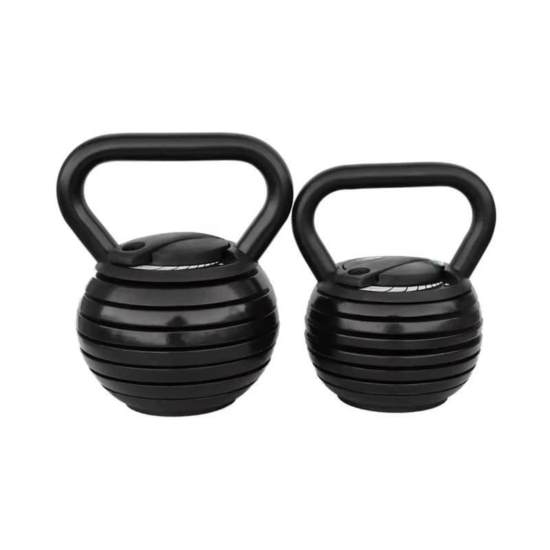 Kettlebell e manubrio multifunzione 2 in 1 in acciaio per allenamento fitness e gestione del peso per adulti - Nuovo arrivo