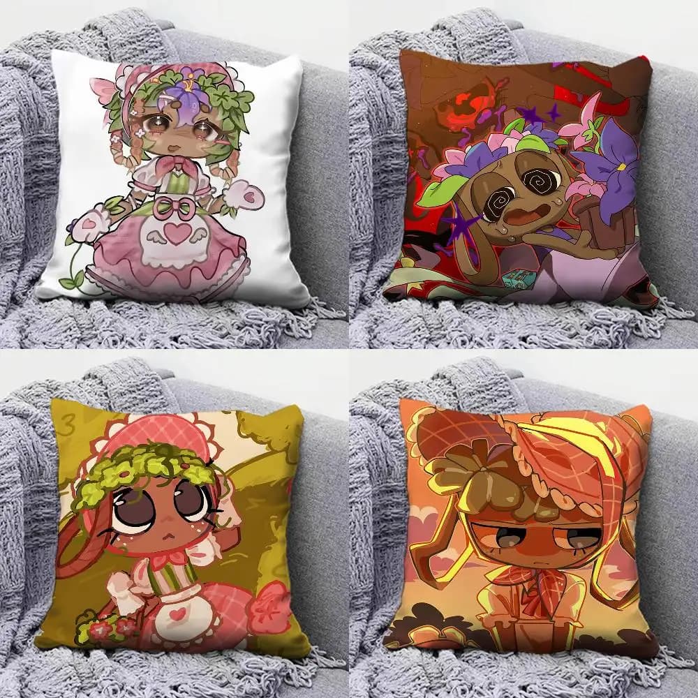 Dandys World Bassie Pillow Covers, Home Sofa Cushion Covers and Aecorative Custom