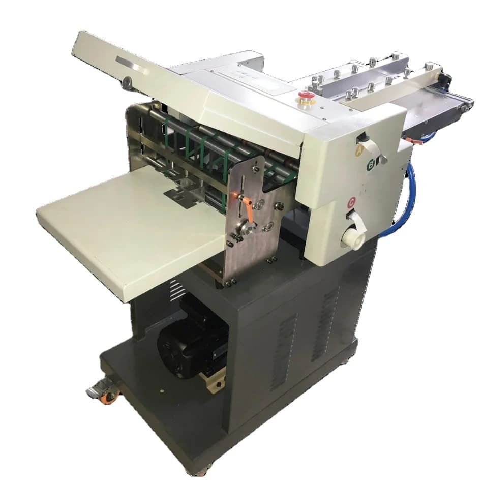 Paper Folding Machine Automatic for Bedsheet Box and Paper Cutting with Vertical Paper Receiving