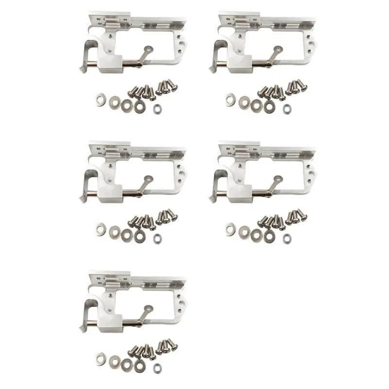 B92B-5X Servo Dispenser Drone Thrower Dispositivo di lancio leggero in alluminio Adattatore interruttore Sistema di sgancio aereo per MG995 25T