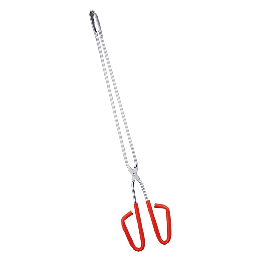Pinza strumento Grabber Pick Up spazzatura spazzatura lunga forbice Reacher Picker Clip camino Pickup pinzette per legna da ardere manico Tong