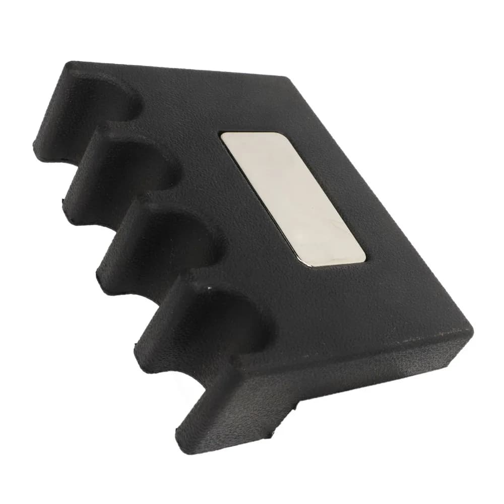Billiard Accessories Black Pool Cue Holder Weighted 4 Holes Rest Cue Stick Holder Rubber Billiard Accessories Pool Table