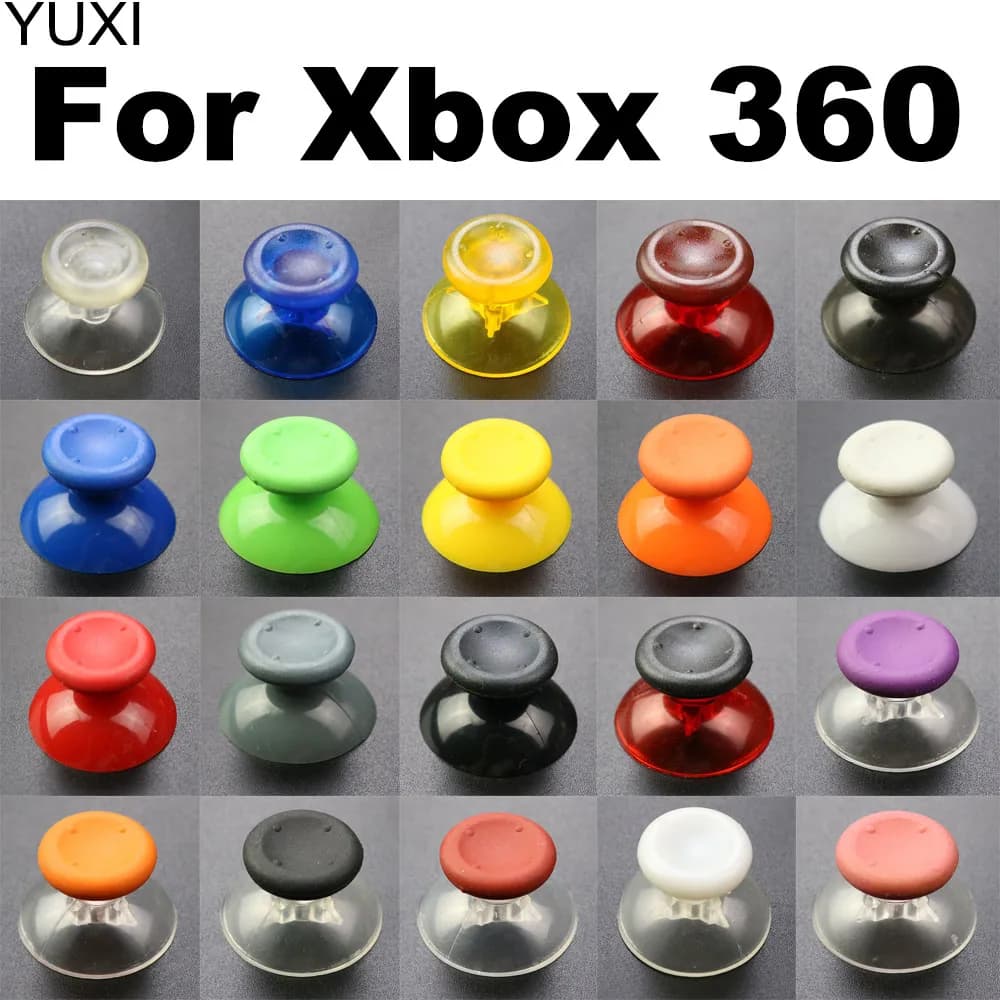 2 pezzi per Xbox 360 3D Joystick analogico ThumbStick Button Grip Caps per Xbox360 Gamepad Controller accessori di ricambio