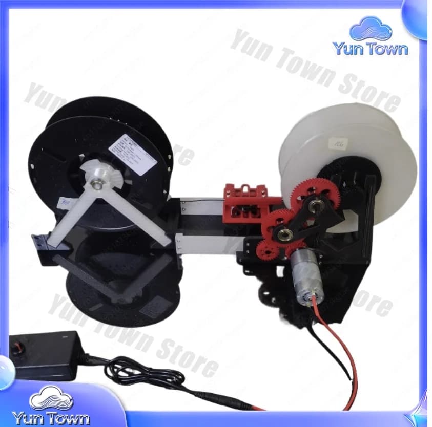 3D Filament Winder for Bambu Lab Manual Winder – 3D Printing Filament Spooling Machine Electric and Manual Coiler for PLA