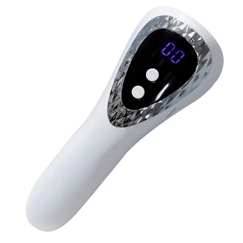 Lampada UV LED Portatile T21C per Asciugatura Rapida di Smalto Gel, Asciugatore per Unghie con 5 Lampade LED