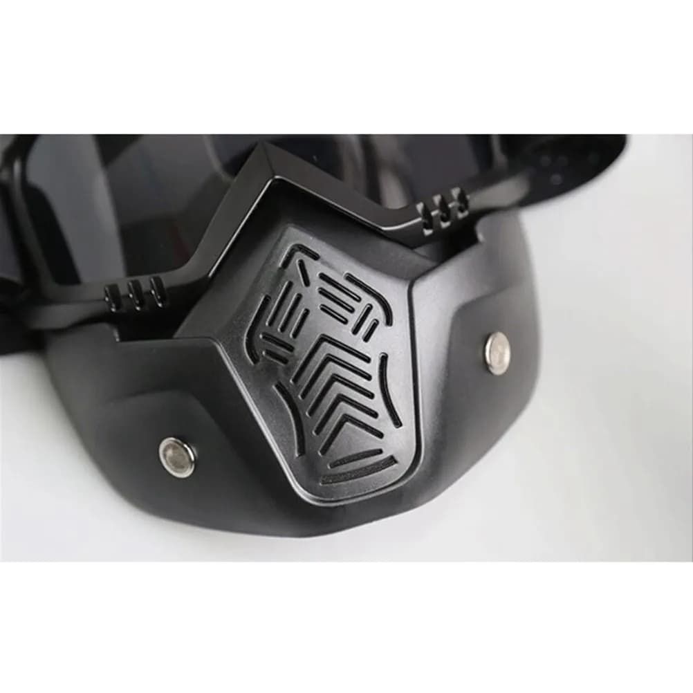 Occhiali da Sci e Snowboard Unisex, Lenti Opache Nere e Gialle, Montatura in TPU, Cinturino Altamente Elastico, Protezione UV400, Anti-Graffio, Compatibili con Occhiali da Vista
