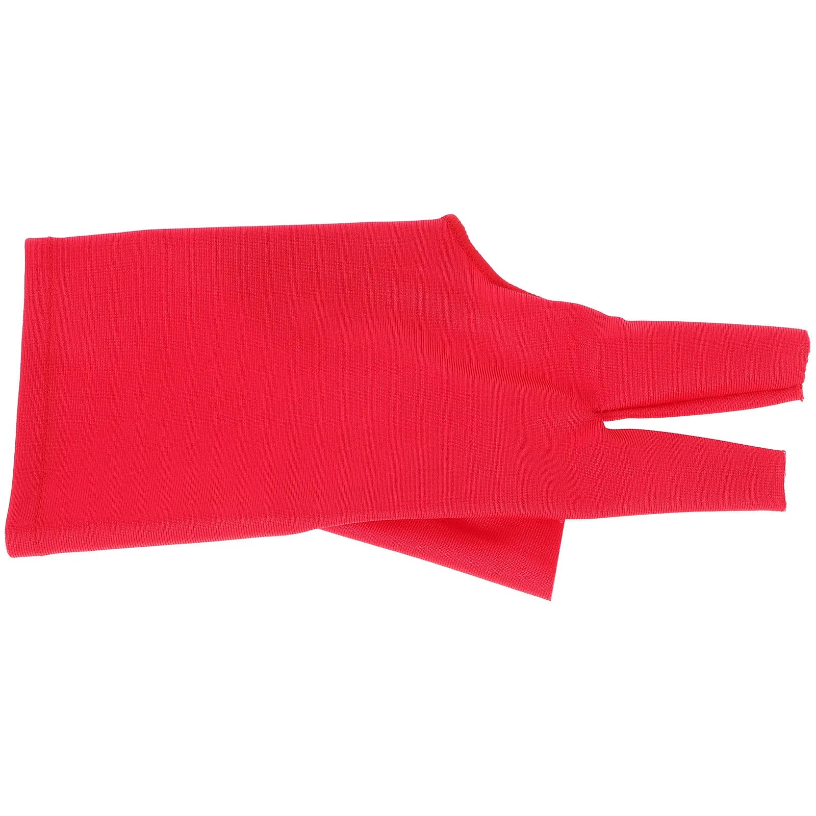 Guanto Premium per Stecca da Biliardo e Snooker, a Tre Dita, Traspirante, Elastico, Antiscivolo, Resistente all'Usura, Professionale per Sport con Stecca