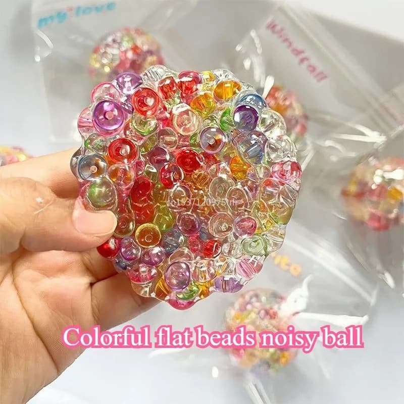 Palline Squishy Perline di ghiaccio Giocattolo antistress Giocattoli sensoriali super morbidi per bambini Adulti Ansia Rilassamento Spremere Regalo 2025