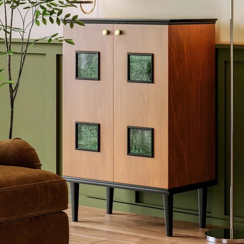 Maniglia per mobile in ottone, stile antico francese, bronzo, per cassetti, armadi e scarpiera, piccola, a foro singolo, per ante di armadietti