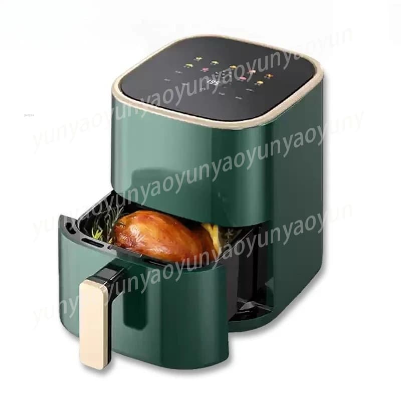 Transparent intelligent air frying oven, automatic multifunction, design with window
