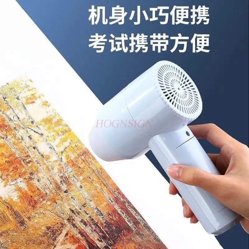 1 pcs Hair dryer wireless, color art, artistic examination for students, design, quick drying device, special charge hair dryer