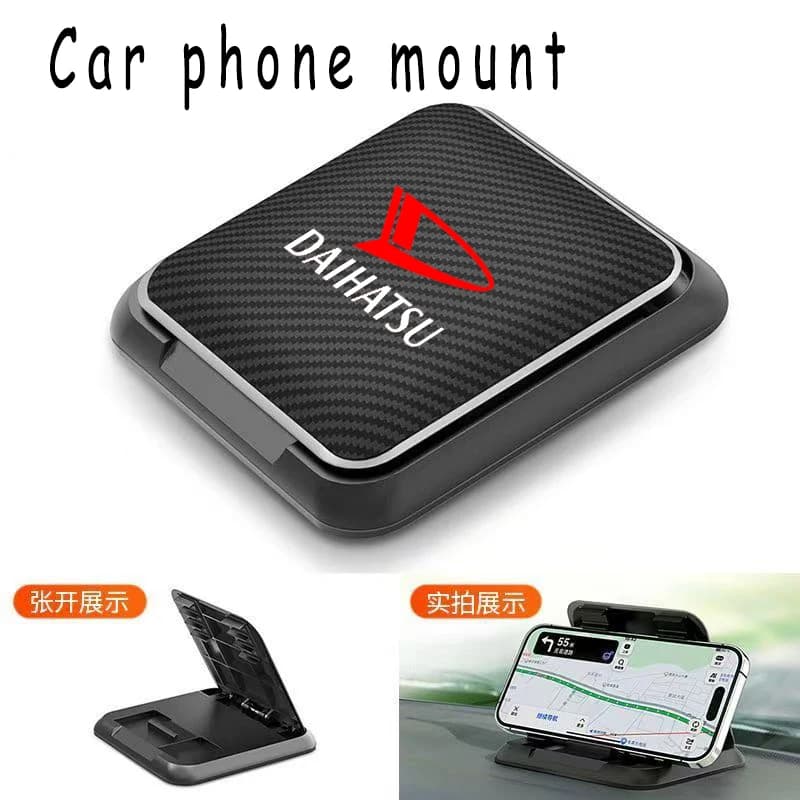 Car Phone Holder GPS Navigation Dashboard Phone Holder Stand for Daihatsu Terios Sirion Mira Materia Rocky YRV Feroza Charade