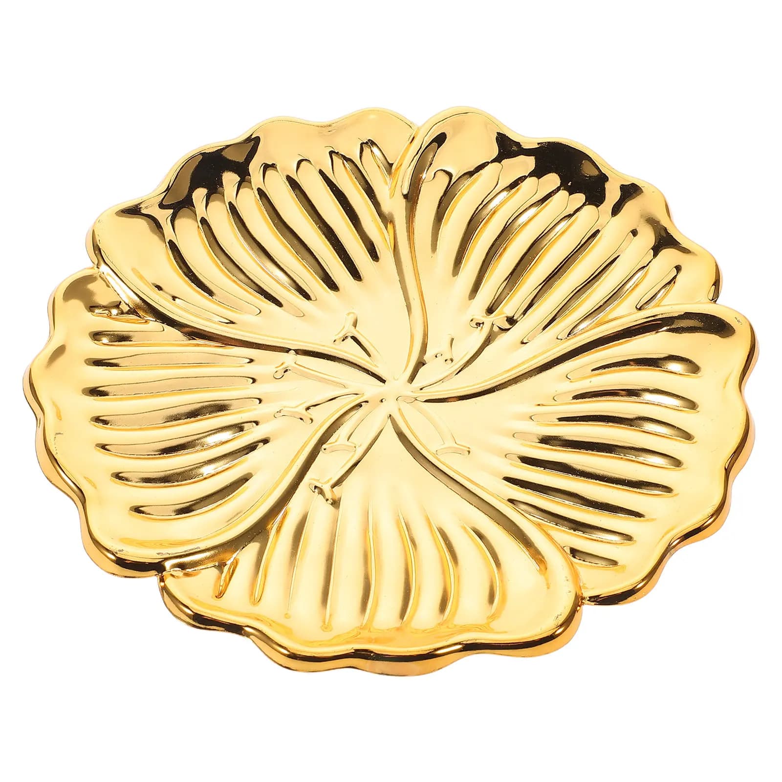 Stylish Iron Multifunctional Tray for Fruit Cake Cup Saucer Bracelet Ring Jewelry Storage Kitchen Bathroom Countertop Decorative