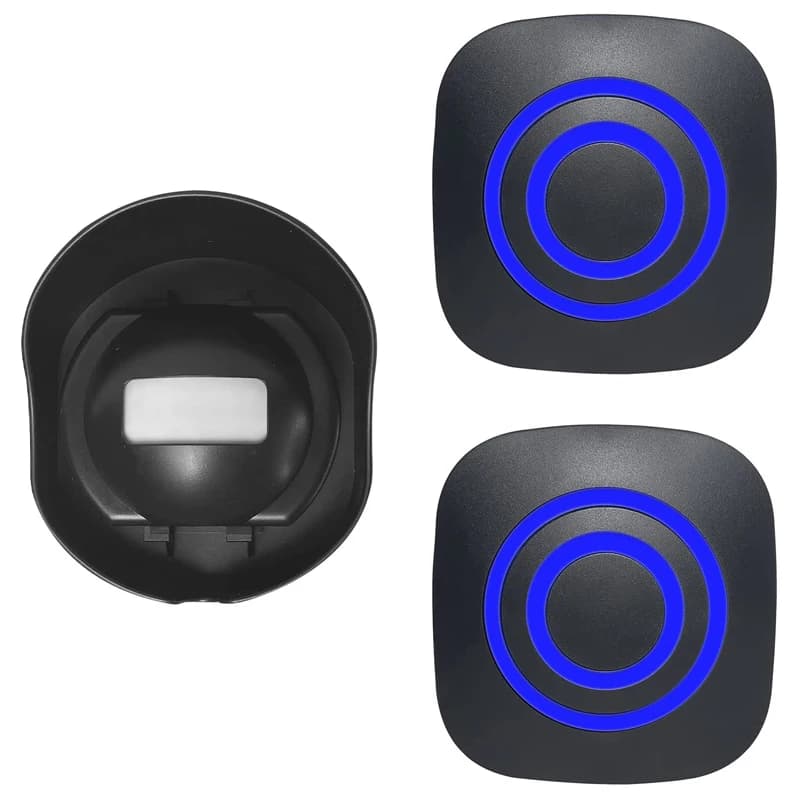 Allarme wireless per la sicurezza domestica, sensore di movimento, rilevamento dell'allarme, campanello per ingresso, campanello, 38 toni e portata wireless da 328 piedi