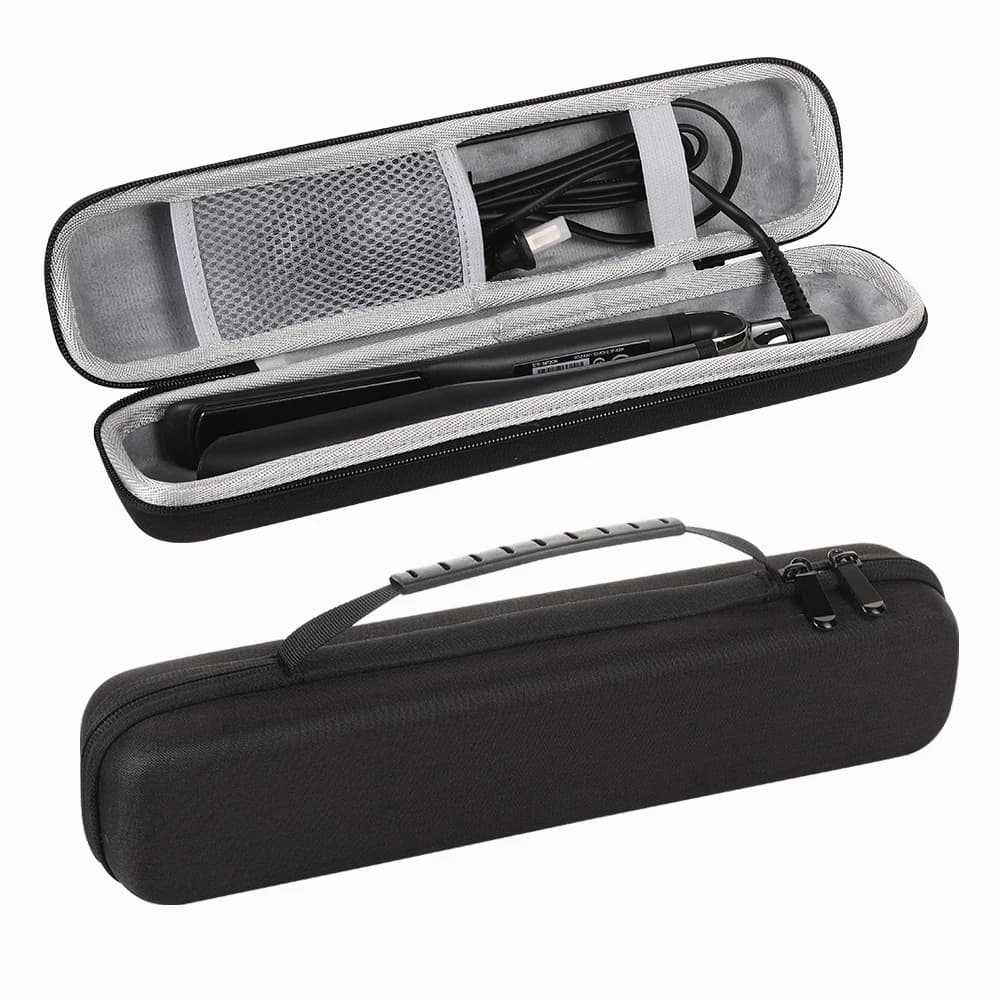 Borsa portaoggetti per piastra per capelli, custodia multifunzione per clip arricciacapelli, custodia da viaggio portatile per viaggi e pendolarismo all'aperto