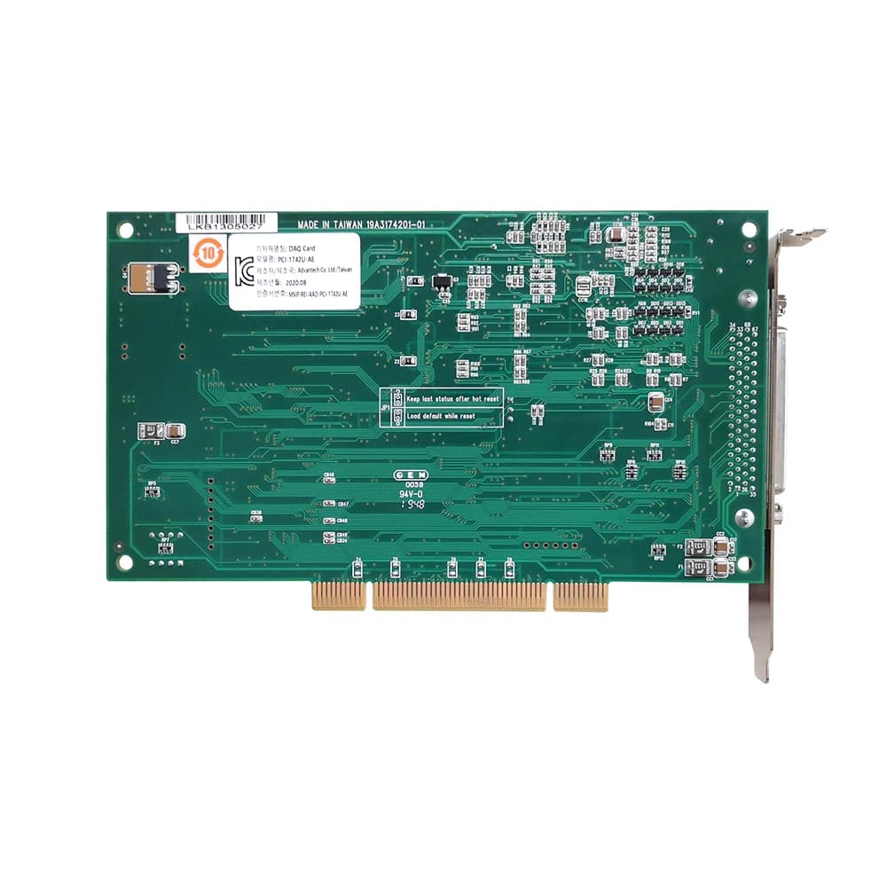 Scheda di acquisizione dati scheda multifunzione PCI universale da 1 MS/s a 16 bit PCI-1742U