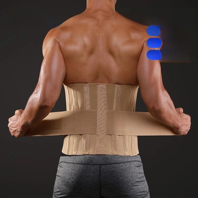 Support Belt for Running, Basket and Fitness at the Open, Sottile, Breathable, Lightweight and Comfortable Sport Band