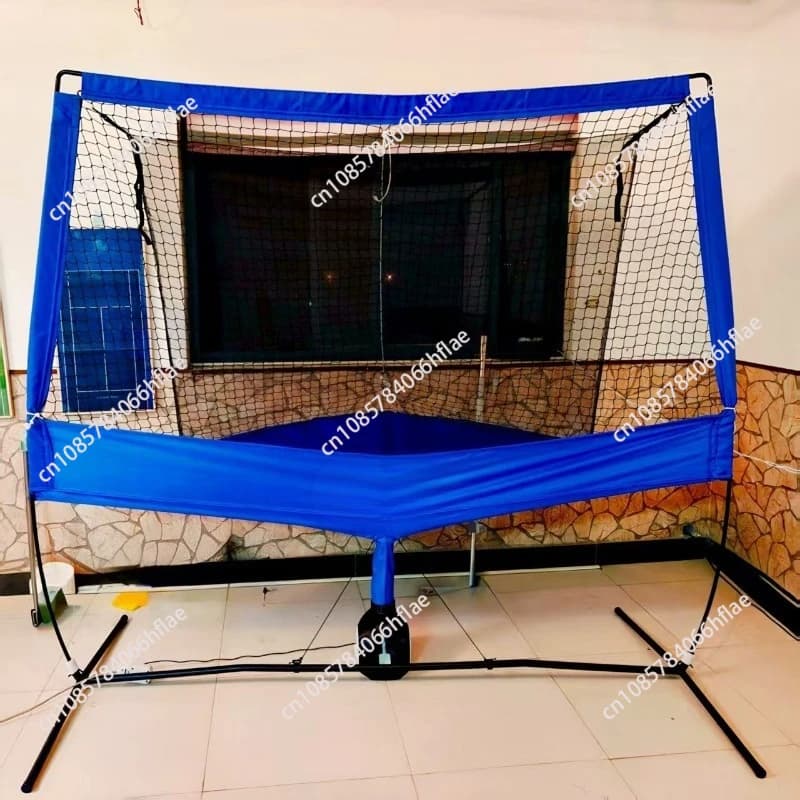 Macchina da tennis automatica da lancio Alimentatore per palline da tennis con macchina per palline Sistema da tennis 1 pezzo