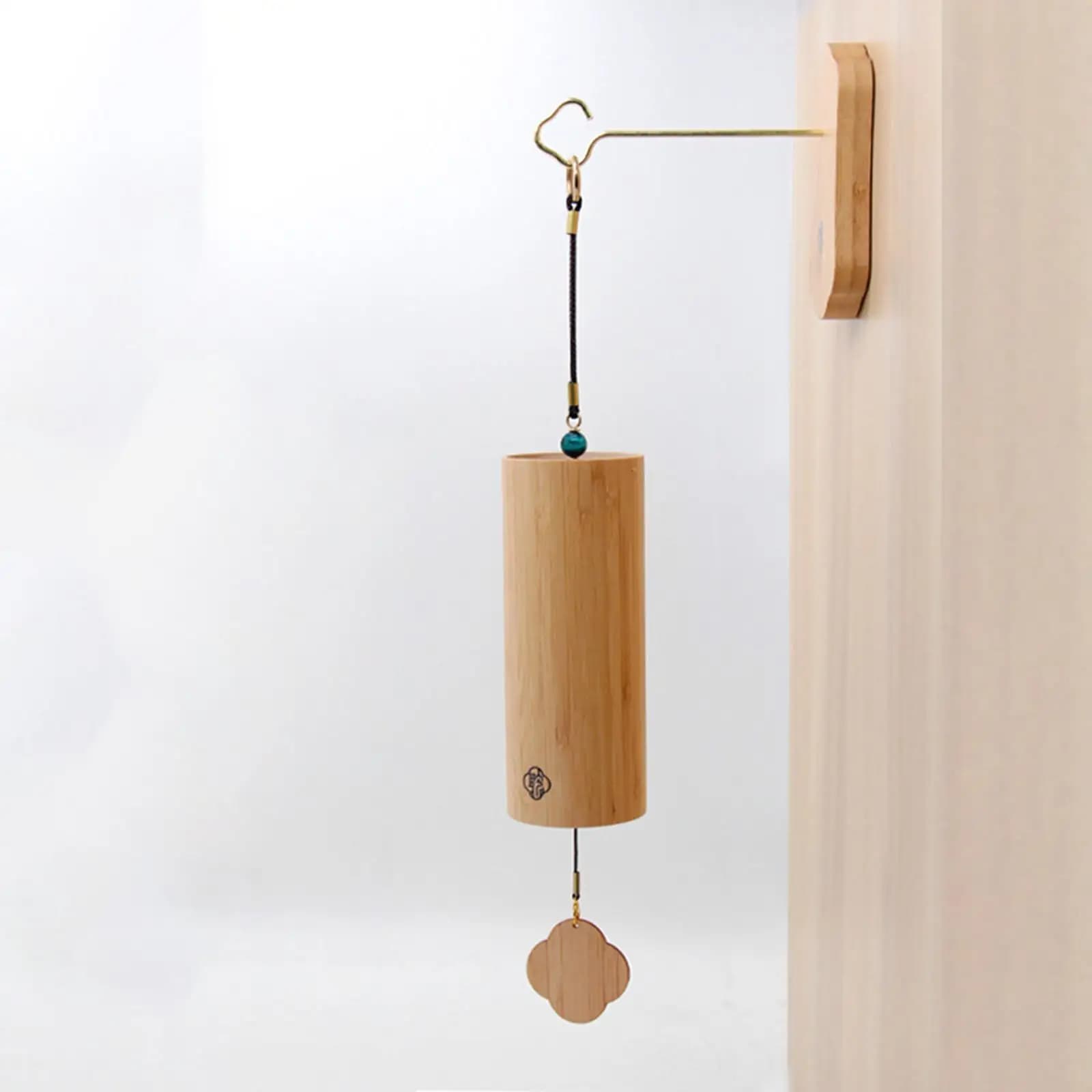 Wall Mounted Wind Chime Bracket Indoor Outdoor Coat Hook Decorative Lantern Hanger Bird Feeder Hanging Feng Shui Wall Hanger