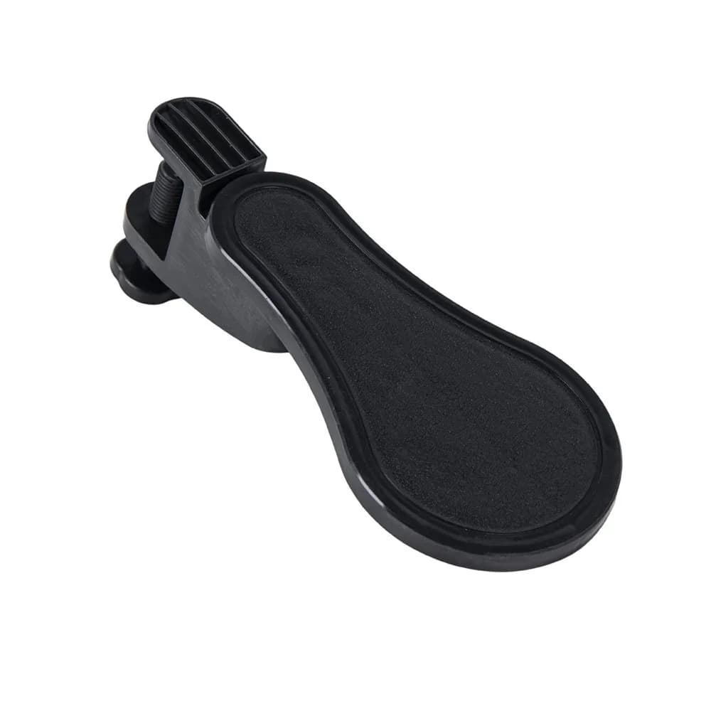 Supporto per bracciolo girevole per computer, supporto per poggiapolsi da tavolo regolabile e attaccabile, supporto ergonomico per tappetino per mouse per casa e ufficio
