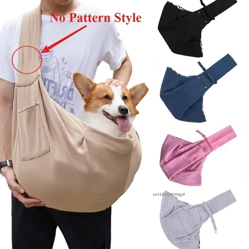 Convenient dog bag Shoulder bag for pets Portable travel bag for outdoor cat puppies Pet carrying bag