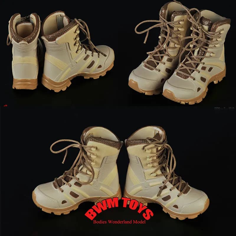 Disponibile ACG-34 Scala 1/6 Figura maschile Accessorio Stivali da combattimento Scarponi da trekking Scarpe cave Modello per 12 pollici Action Figure
