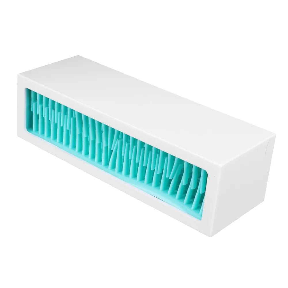 Scatola Portacosmetici in Silicone ABS+TPE, Design a Doppio Lato, Organizzatore Portatile per Trucchi, Contenitore per Cosmetici