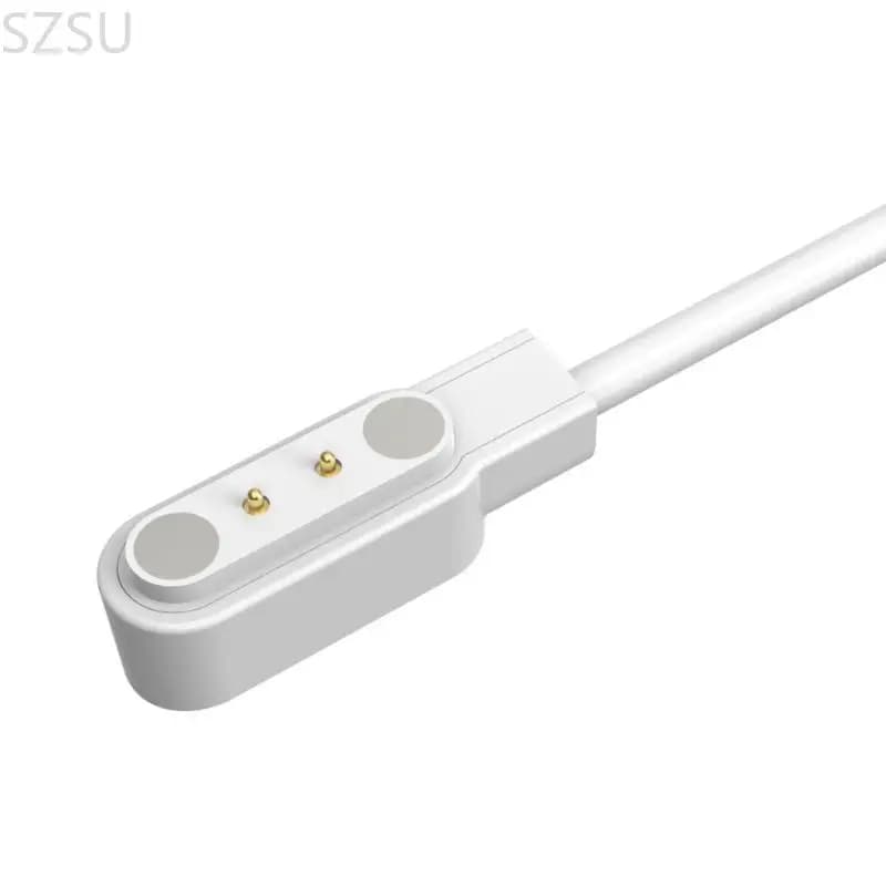 Cavo ricarica USB SZSU StrongMagnetic Cavo ricarica Corda nera per ricarica smartwatch Colmi C81