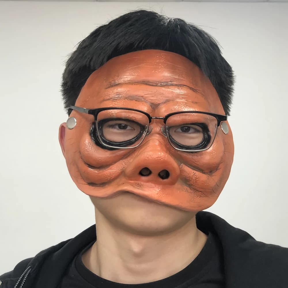 Funny Twilight Zone Eye of the Beholder Doctor Mask Cosplay Pig Face maschere in schiuma Pu Halloween Carnival Party Costume puntelli