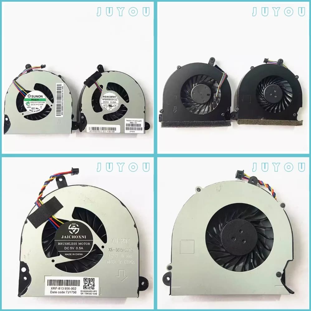 Ventola di Raffreddamento per Laptop HP 6560B 6565B 6570B 8560P 8570P, Ricambio per Sistema di Gestione Termica, Accessori per PC Portatile
