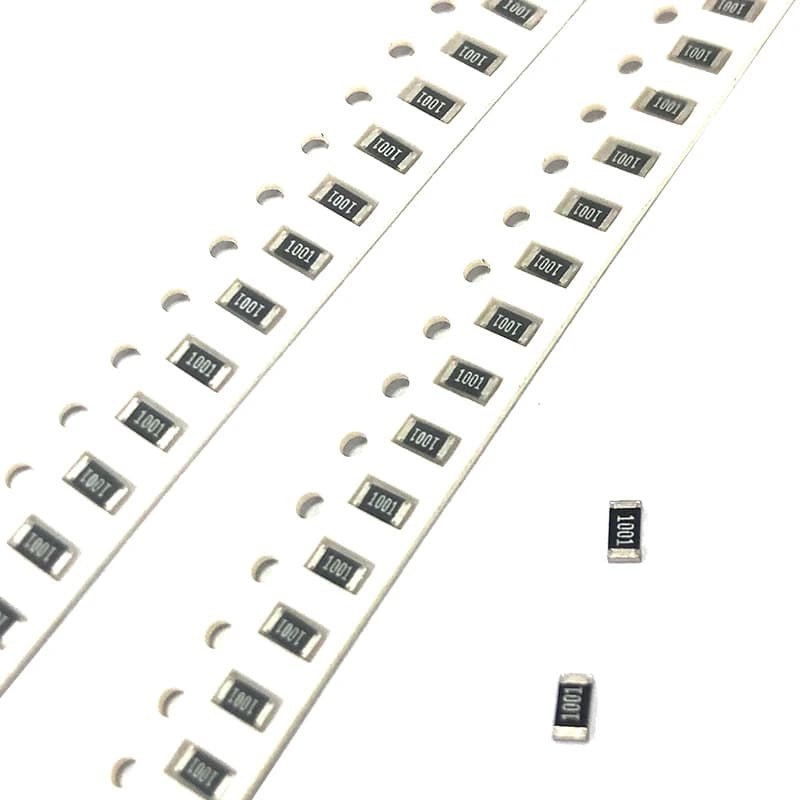 Resistore SMD 100 pezzi 1206 8.2 9.1 82 91 820 910 R Ohm 820R 910R 8.2K 9.1K 82K 91K 820K 910K 1M 2M 2.2M 3M 3.3M 4.7M 5.1M 8.2M 5%