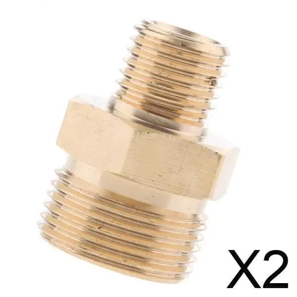Brass Connector Copper Washer Quick Hook Adapter Joint for Flexible Pipe for Garden Water Sprayer