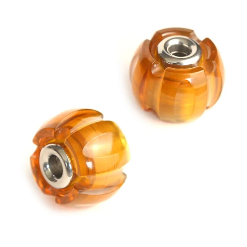 Pei Pumpkin Fidget Spinner Toys Spinner a mano Fidget Toys Ombrello Corda EDC Paracord Accessorio Regali per adulti