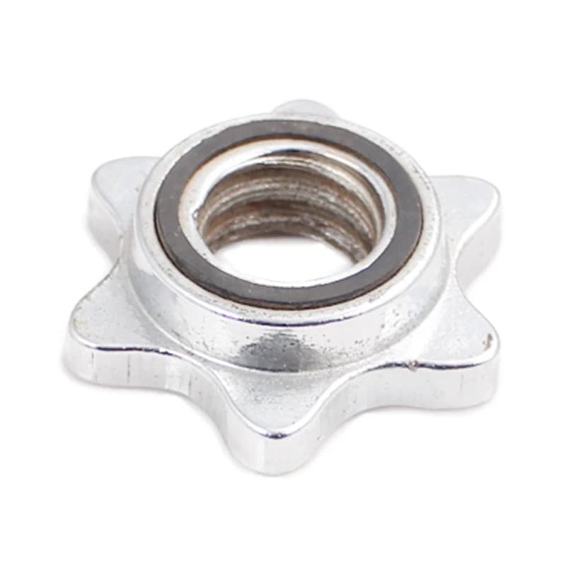 25 mm rotary handlebar lock: durable barbell rod and screw nut for fixing the plate with handlebars, gym weight training accessories