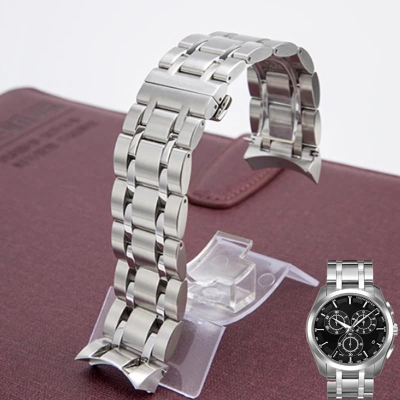 Watch Strap Stainless Steel for Tissot 1853 Couturier T035410 T035617 T035627 T035428 Men's Original Watch Band Belt 22mm 23mm