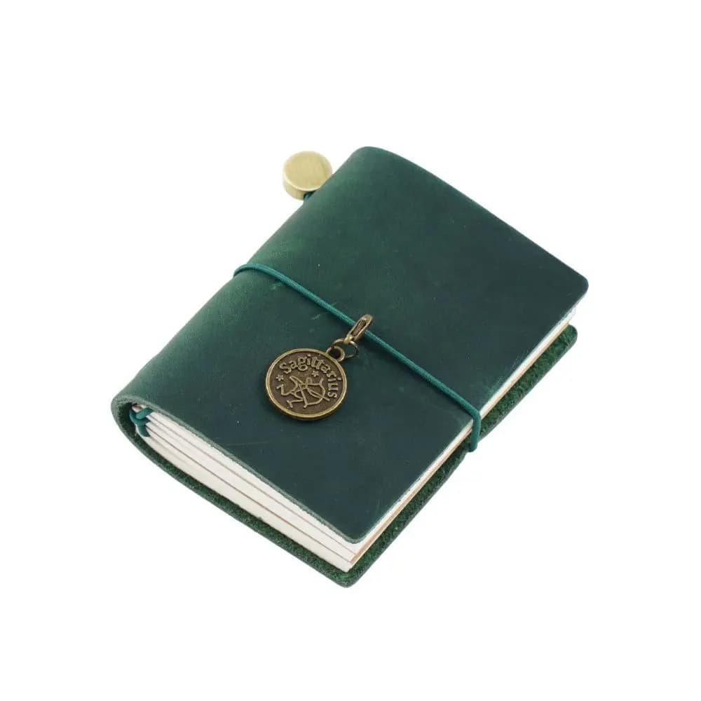Retro Writing Cowhide Cover Sketchbook Handmade Sketching Traveler Notebook DIY Leather Diary Notebook Graffiti