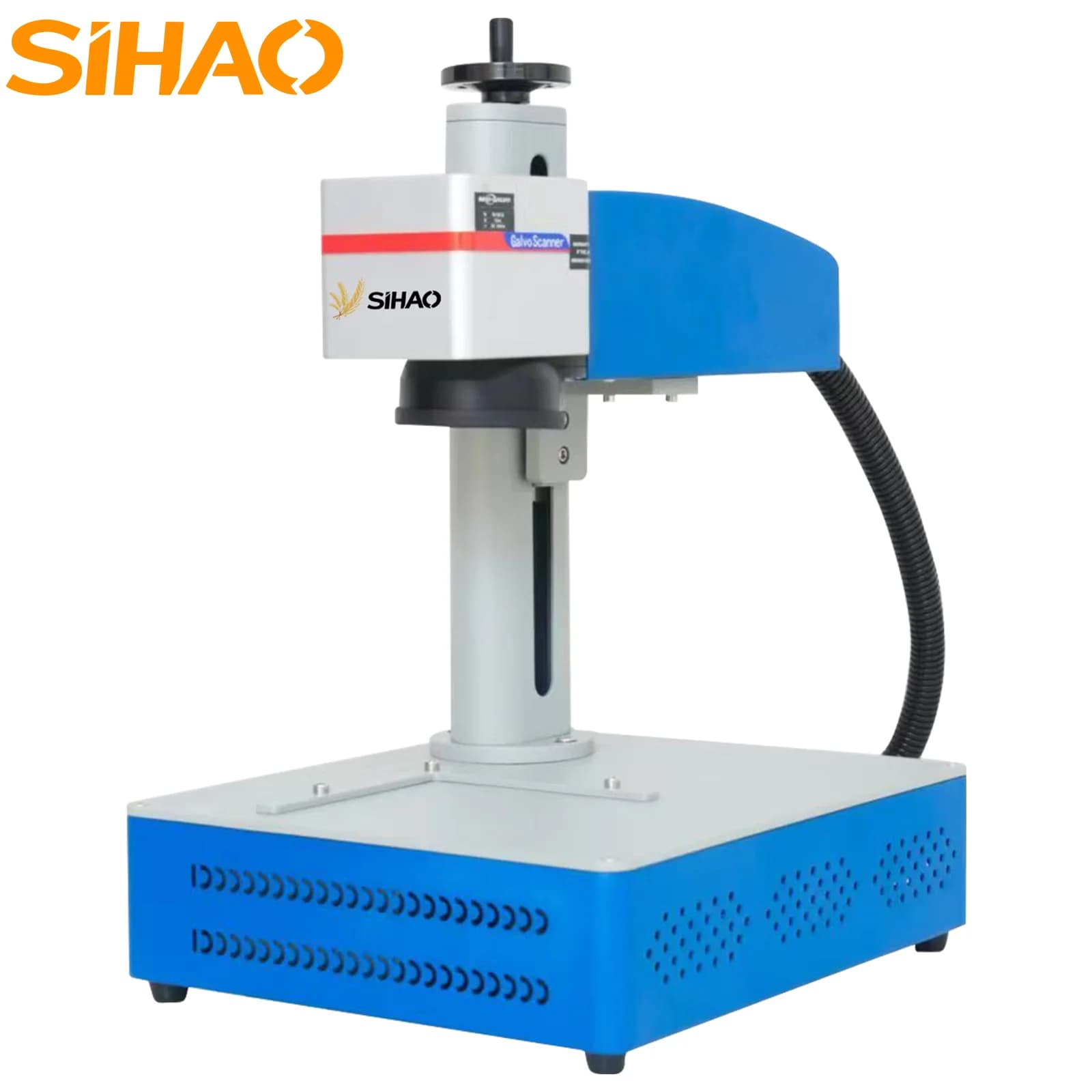 Sihao 20W 30W 50W Fiber Laser Marking Machine, EZCAD2 Control Software for Metal, Steel, Gold, Silver