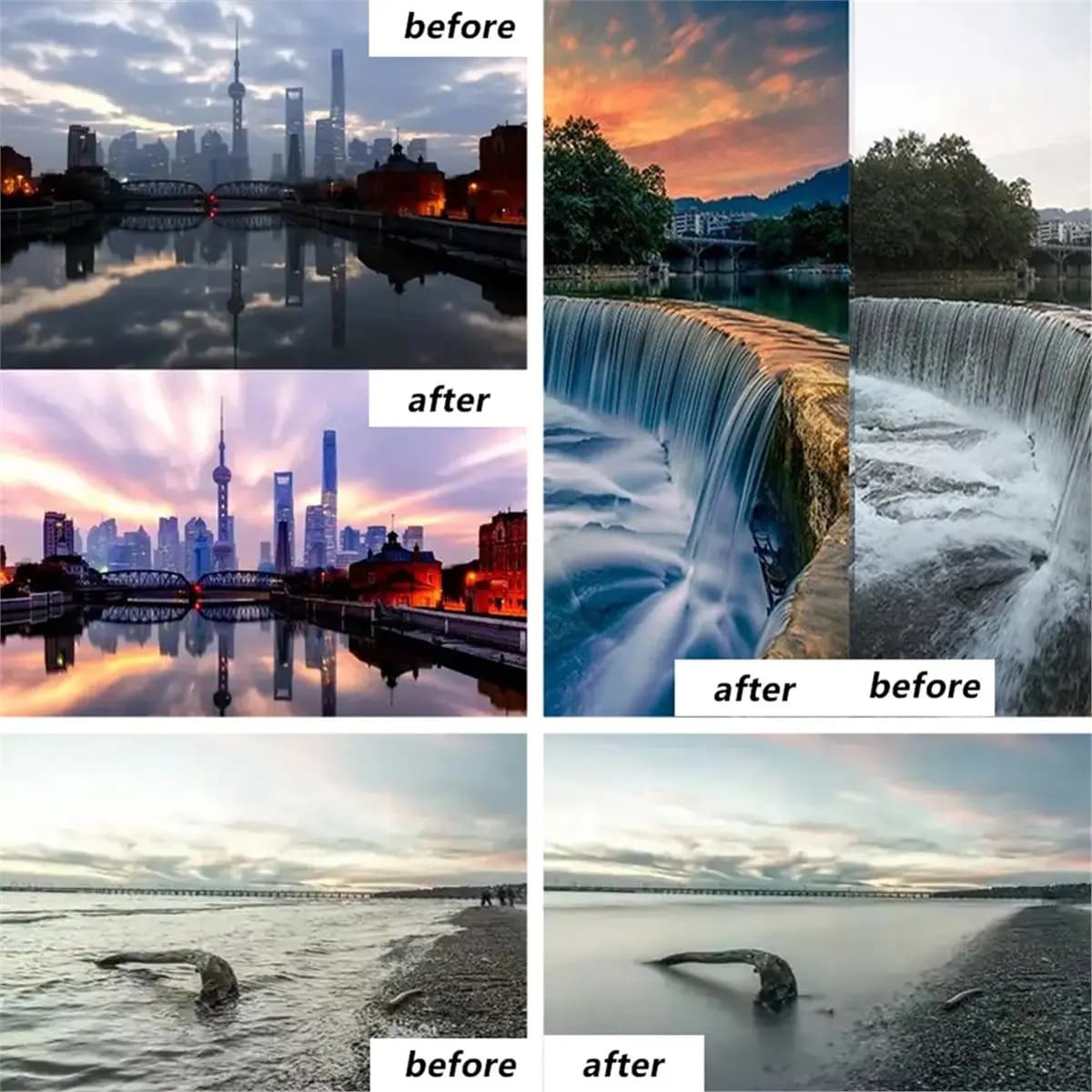 SCLS 52mm Lens Filter Adjustable Light Reduction Variable ND Filter Phone DSLRs Smartphones Photography Accessories