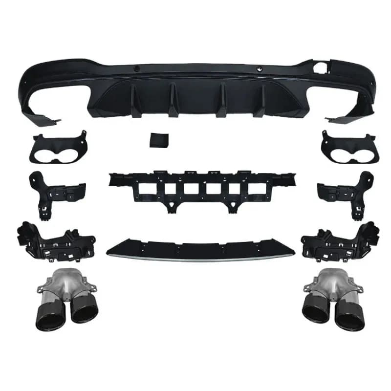 Car Accessories GLC Class X253 up to GLC43 Rear Diffuser GLC43 Rear Lip for GLC X253 2020-2022