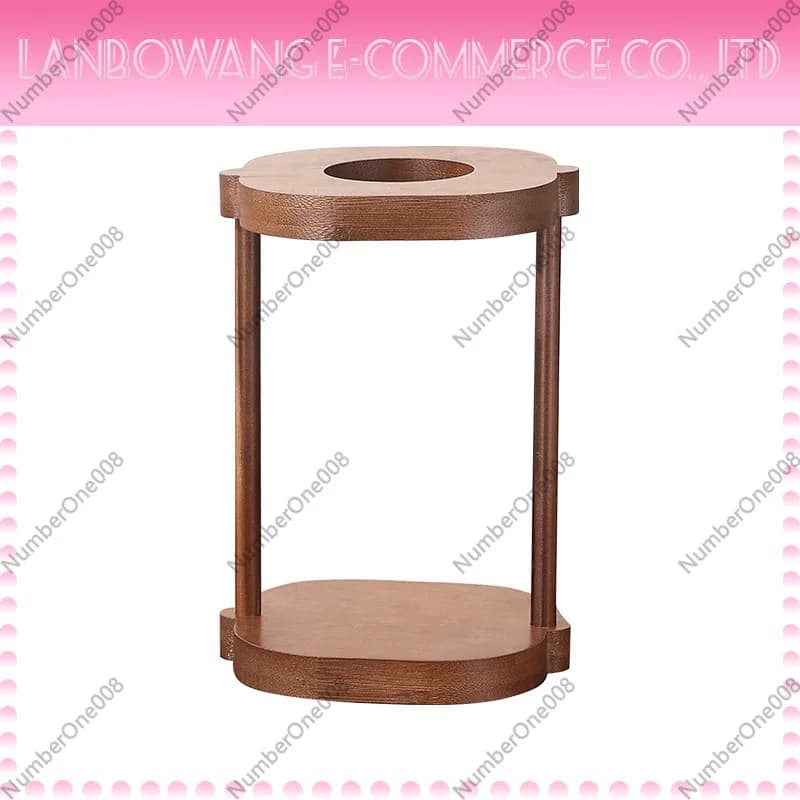 Supporto Portatile Pieghevole in Legno Massello per Caffettiera Pour Over, per Uso Interno ed Esterno, Campeggio