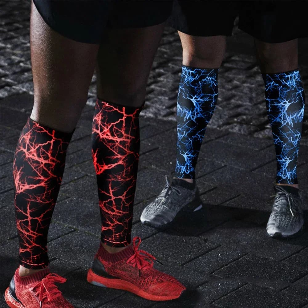 BraceTop 1 PC Sports Security Football Basket Leg Sleeve Outdoor Racing Compression Pulp Sleeves Stretch leggings Knee