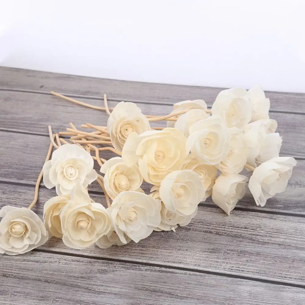 Bastoncini Diffusori di Aromi Naturali Multiuso a Lunga Durata per la Casa, per Aromaterapia, con Fiori Secchi di Tongcao