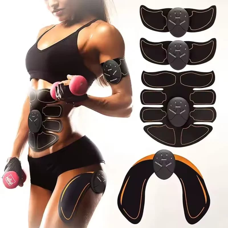 Massaggiatore Elettrico USB Wireless per Glutei e Addominali, Trainer Muscolare, Massaggiatore per il Corpo, Pistola Massaggiante, Dropshipping, Salute