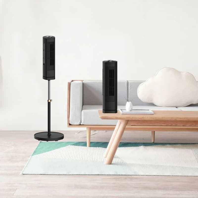 Ventilatori elettrici a parete, Ventilatore da tavolo Temporizzazione telecomando Ventilatore da pavimento silenzioso Portatile, Ventilatori per la circolazione dell'aria del bagno della cucina