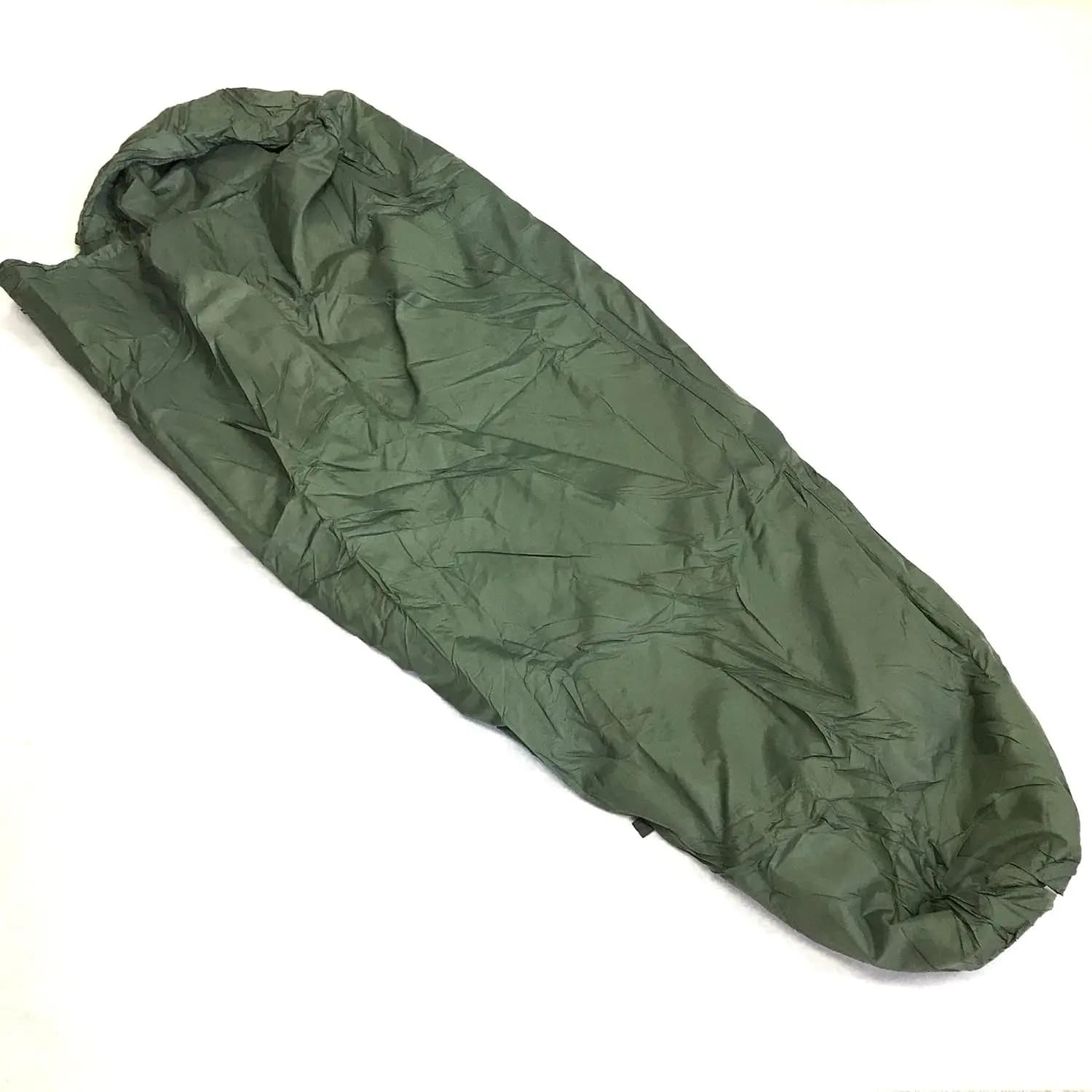 Sacco a Pelo Modulare Verde per Pattugliamento all'Aperto, Lunghezza 234 cm, in Nylon Resistente