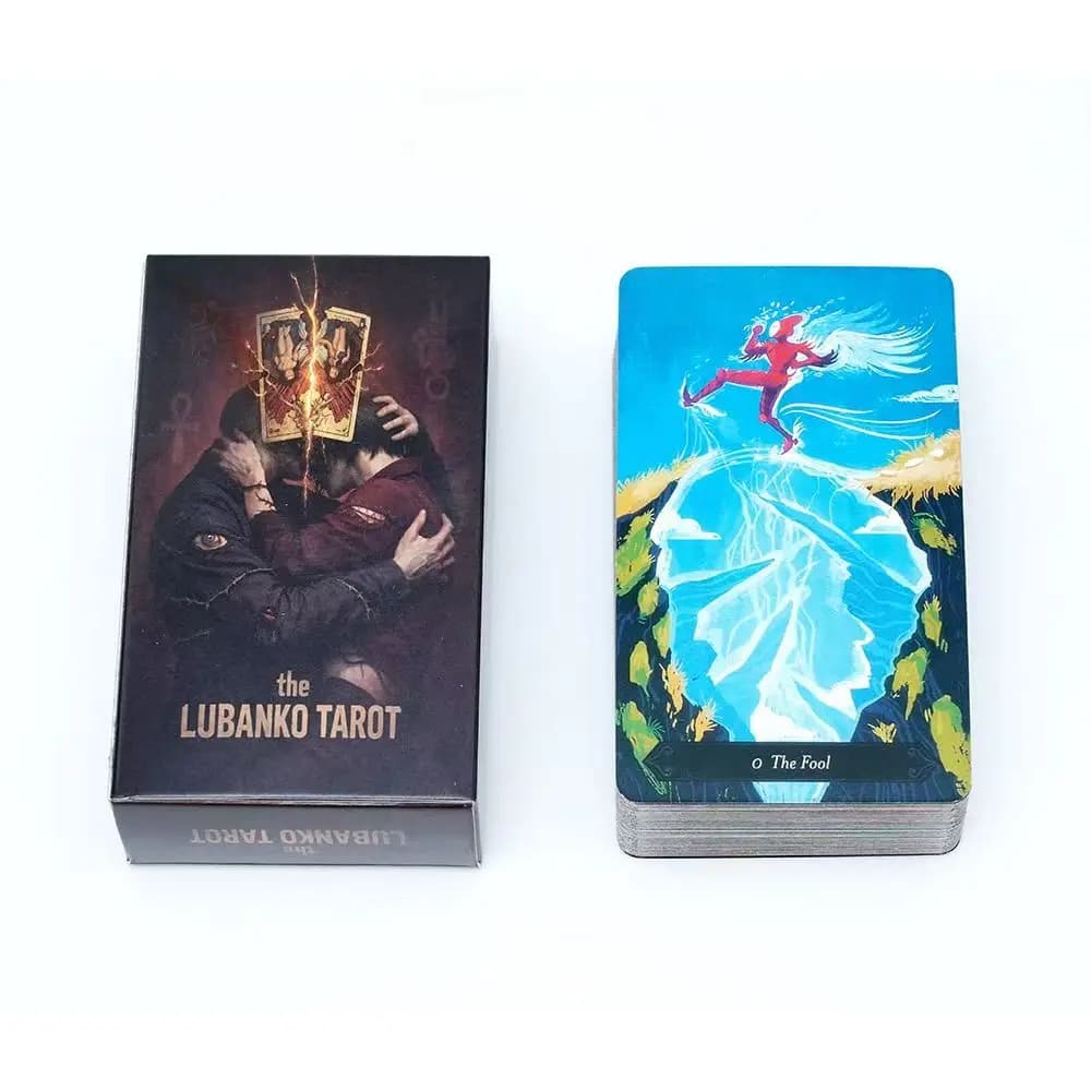 The Lubanko Tarot Deck – 80-Card Mythical & Sensuous Tarot Set for Modern Divination & Self-Discovery 10.3*6cm