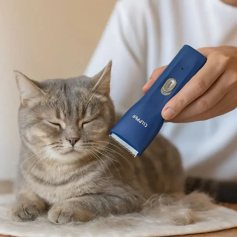 Professional Pet Electric Hair Clippers Silent USB Charging Dog Hair Clipper Waterproof Cat Grooming Clippers Pet Salon