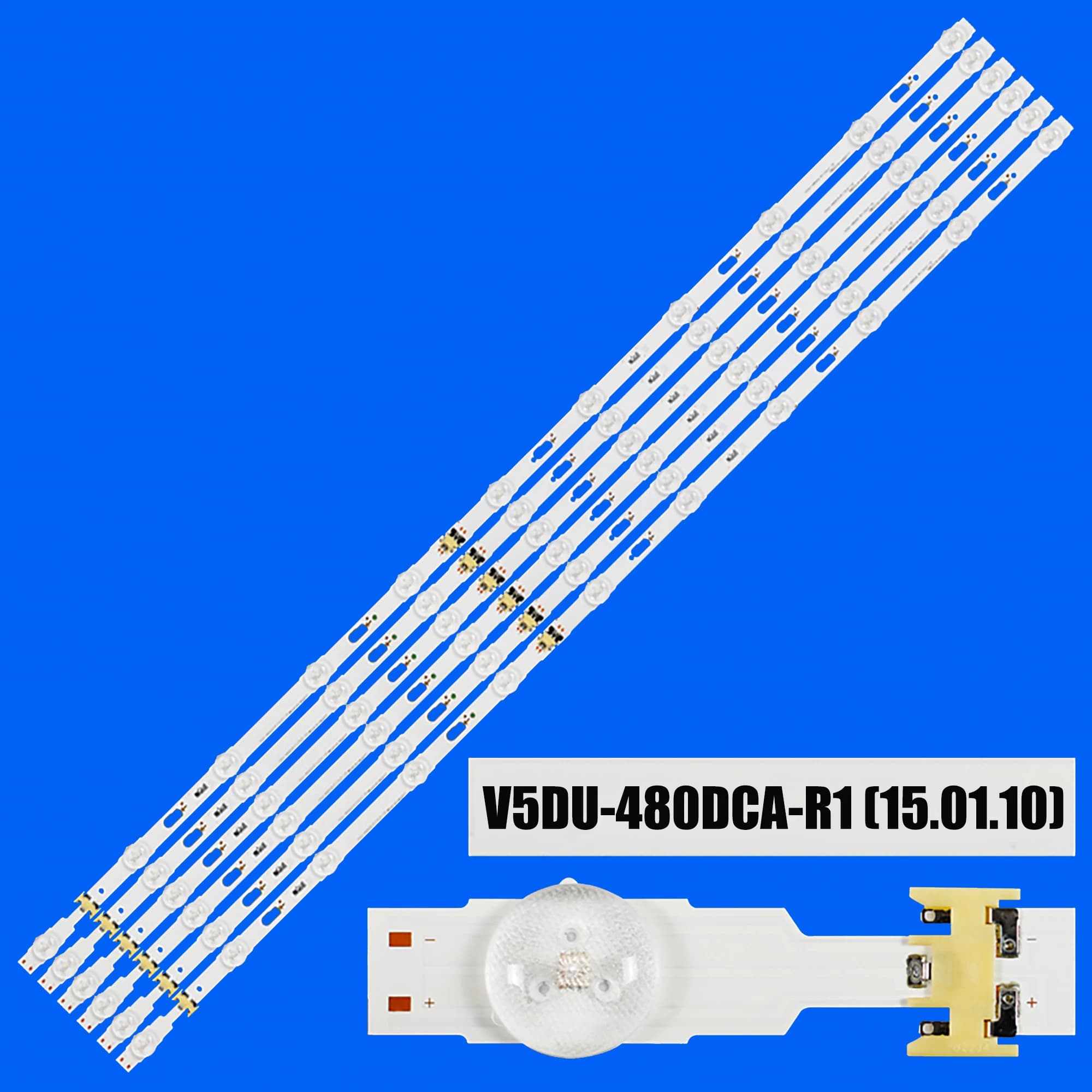 Striscia di retroilluminazione a LED per UE48JU7000T UE48JU6550U UE48JU6560U UE48JU6575U UE48JU6580U UE48JU6640S UE48JU6675U UE48JU6655U