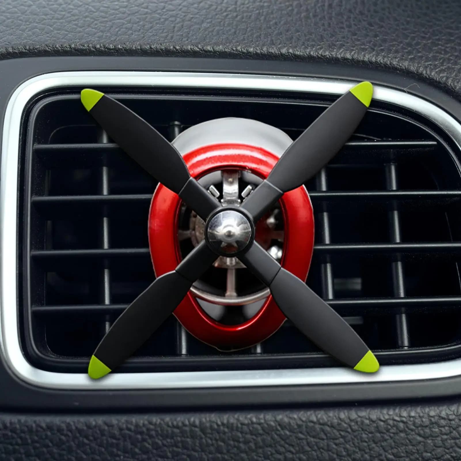 Car vent deodorant with air design, rotating clip, long-lasting scented air purifier for SUVs, campers, sedan, interior, road trip, travel decoration